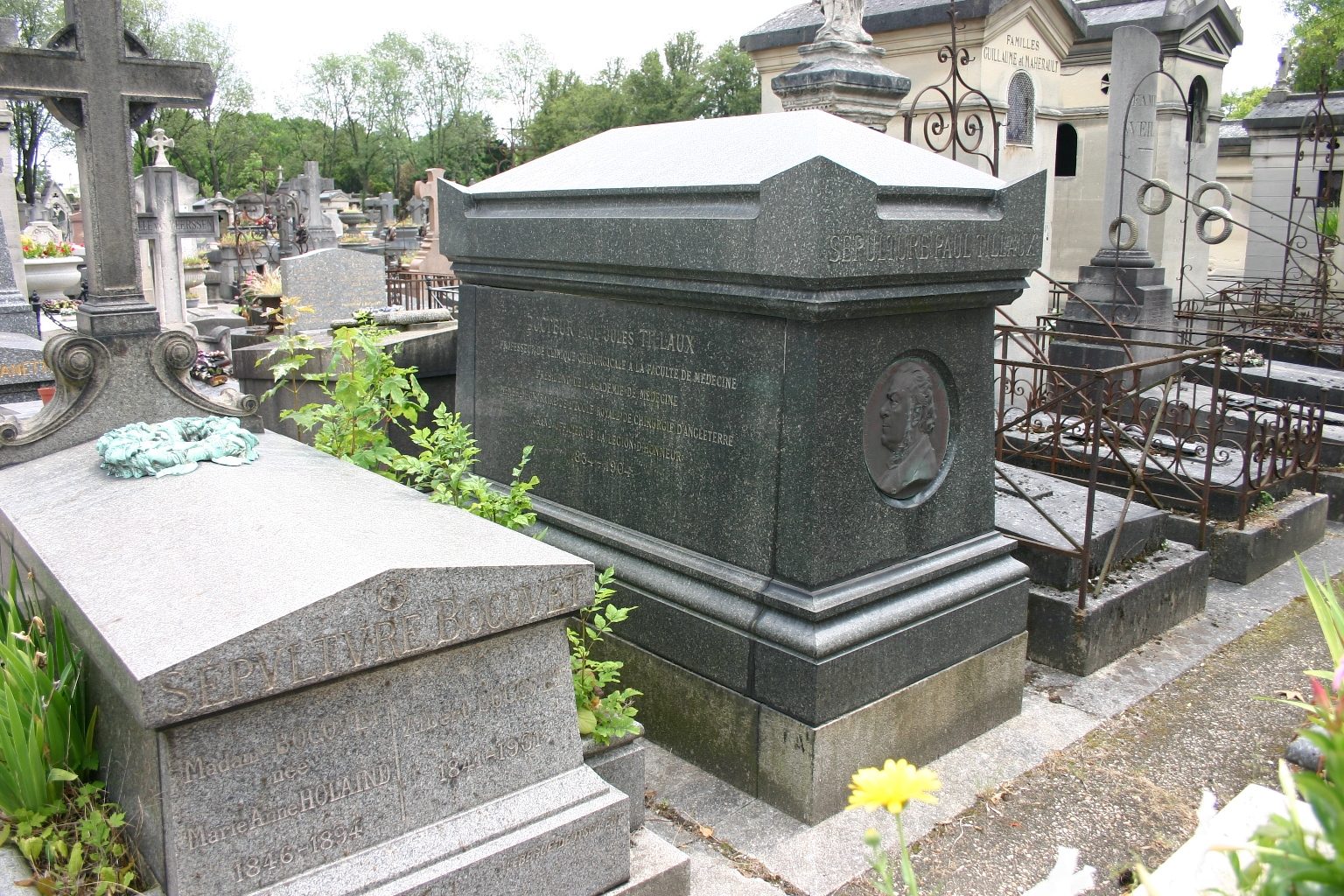 Paul Tillaux's tomb, Pere Lachaise Cemetery, Paris - 01.JPG